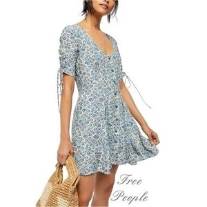 Free People Lace-Up Minidress